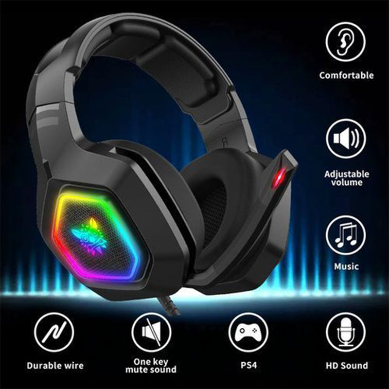 Onikuma K10 RGB Wired Gaming Headset